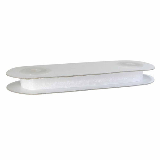 CREATIV DÉCOR Organdy Ribbon 25mm x 25m - White