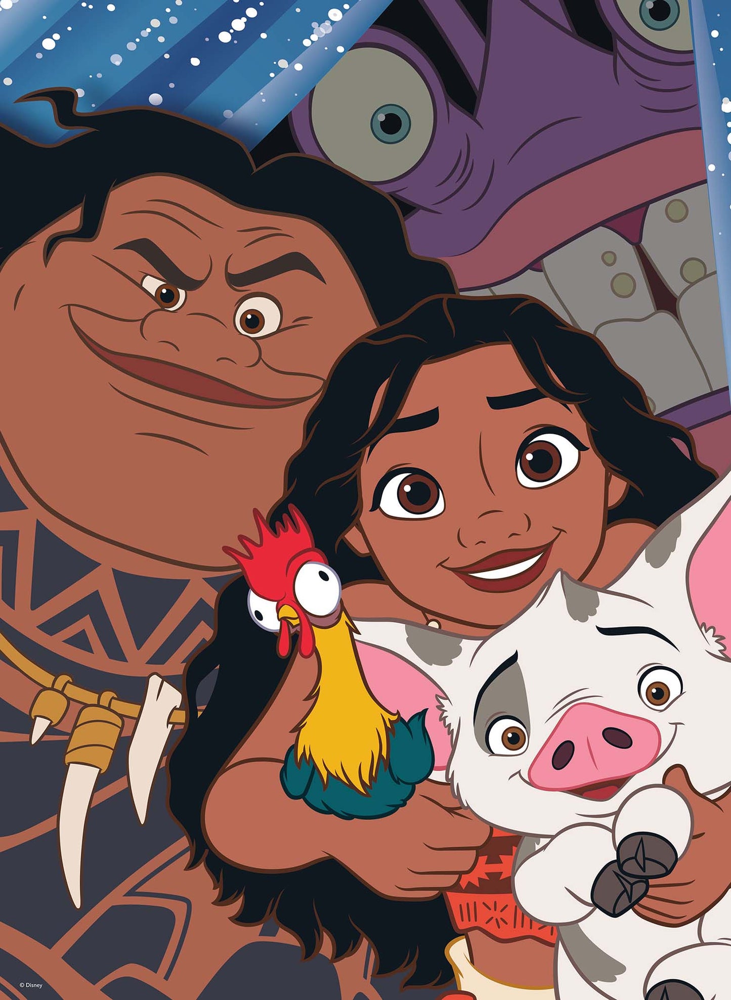 Disney Friends - MOANA SELFIES - 200 Piece (Copy)