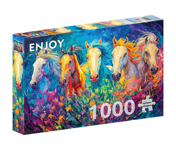Bright Galloping | 1000 Piece | AI Assistance