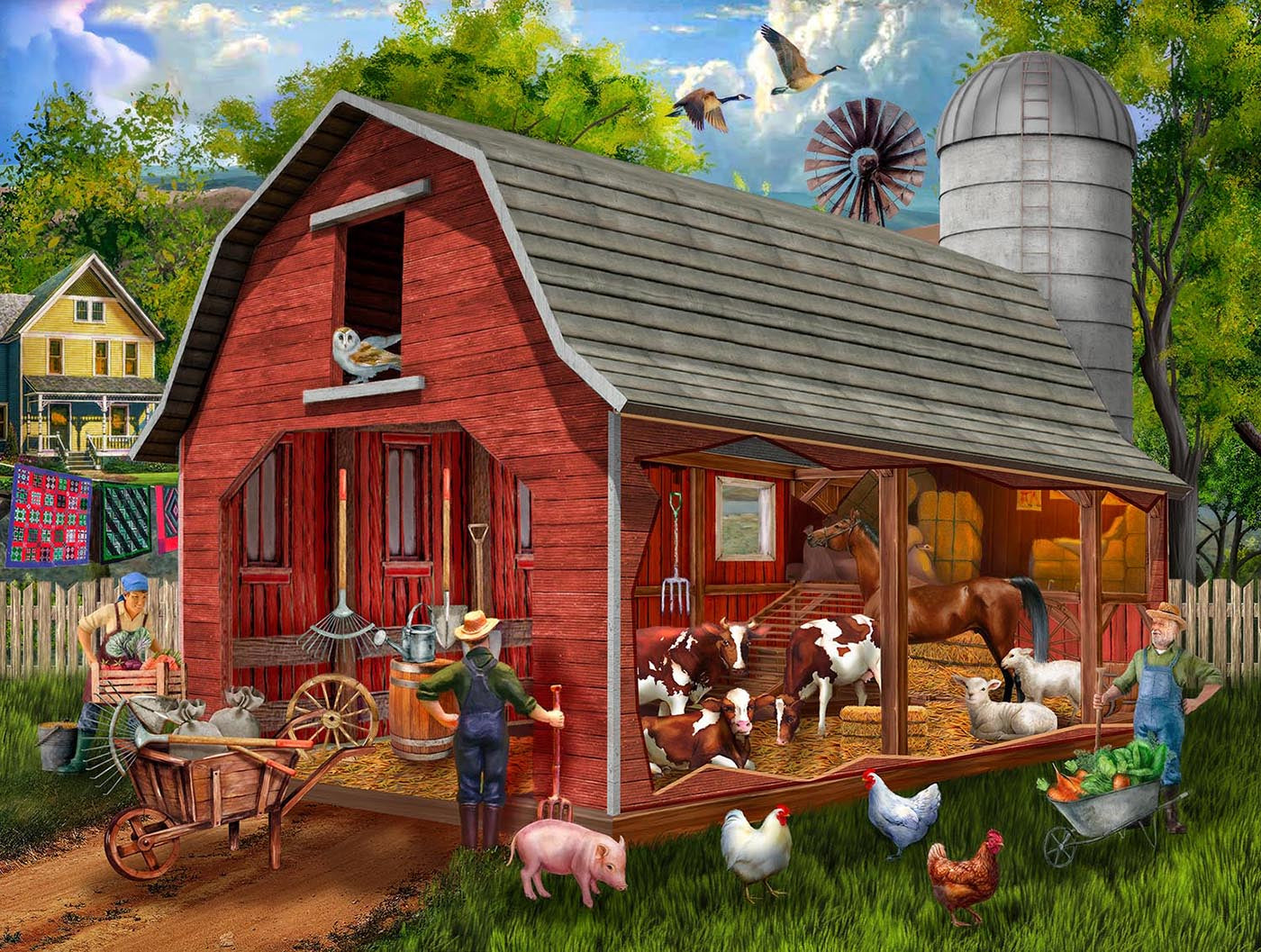 The Old Red Barn 300