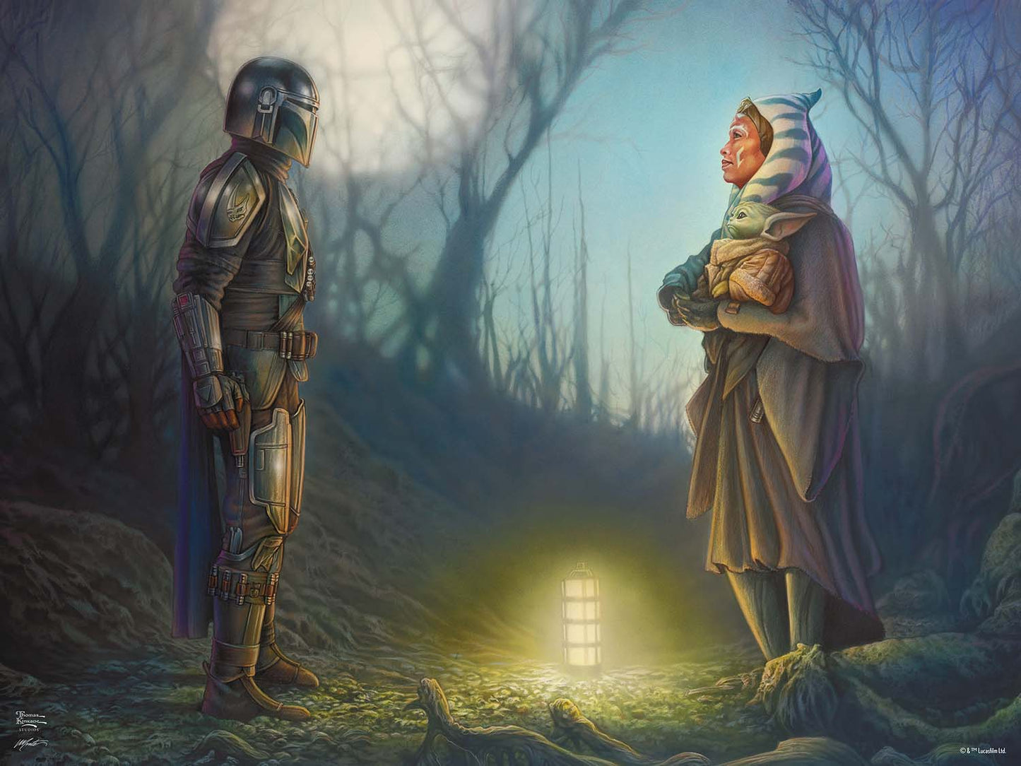 THOMAS KINKADE THOMAS KINKADE MANDALORIAN - CONNECTION 550PC