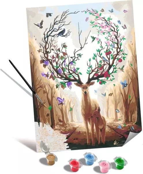 CreArt Paint by Numbers - Magnificent Encounter