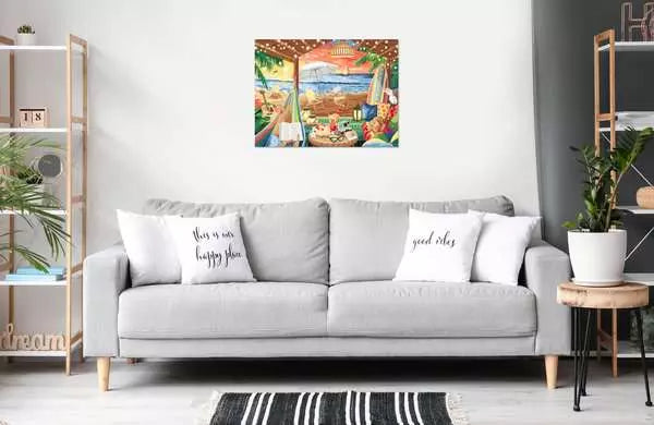 CreArt Paint by Numbers -Cozy Cabana