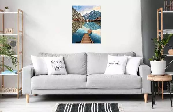 CreArt Paint by Numbers -Lake Views