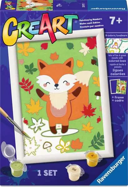CreArt Paint by Numbers - Fantastic Fox