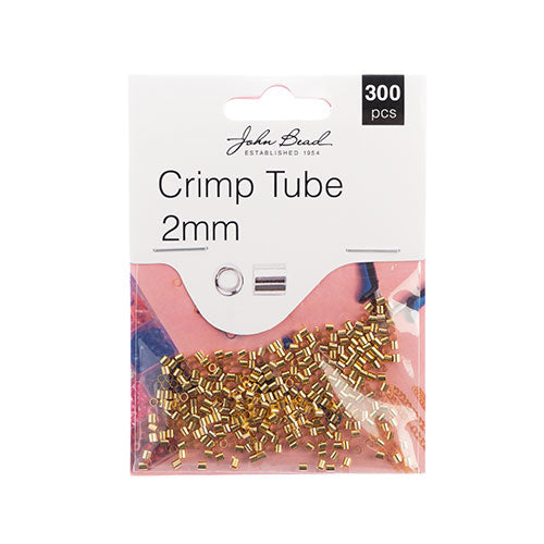 Must Have Findings - Crimp Tube 2mm Gold 300pcs