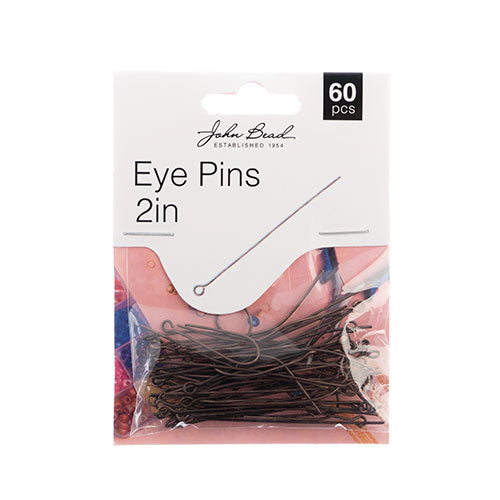 Must Have Findings - Eye Pins 2in 20ga(0.032) Antique Copper 60pcs