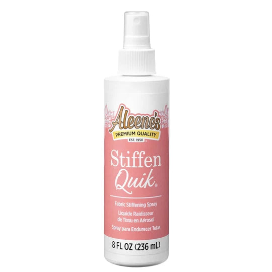 Aleene’s Stiffen Quik Fabric Stiffening Spray 8 fl. oz.