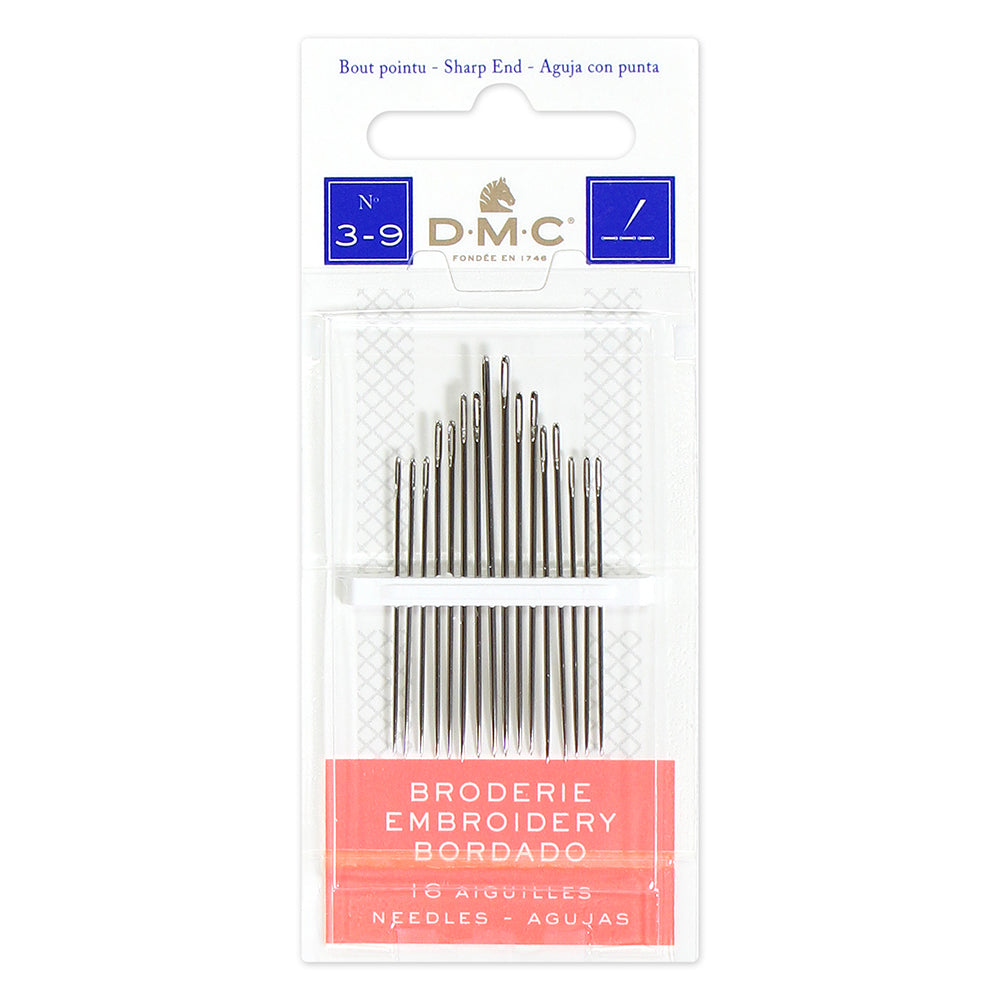 DMC #1765/2 - Embroidery Needles Size 3-9