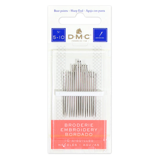 DMC #1765/3 - Embroidery Needles Size 5-10