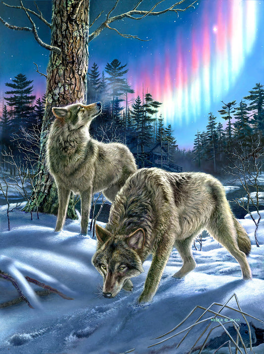 Wolves and Lights 1000