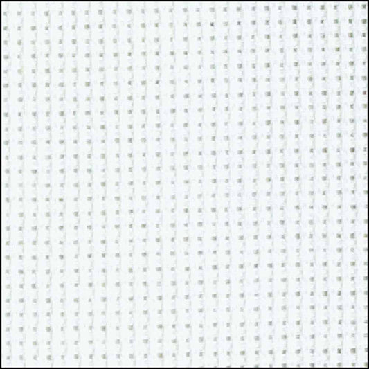 DMC CHARLES CRAFT Cotton Aida 16ct 50.8 x 61cm - White