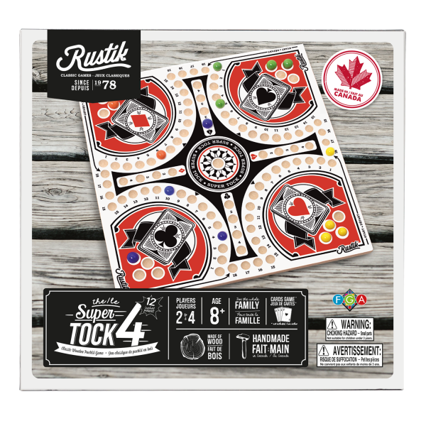 Rustik Super Tock 4 Player 15" Board