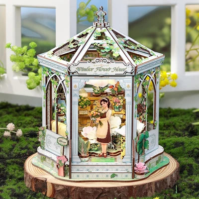 CUTEBEE DIY Miniature House  Windsor Flower House