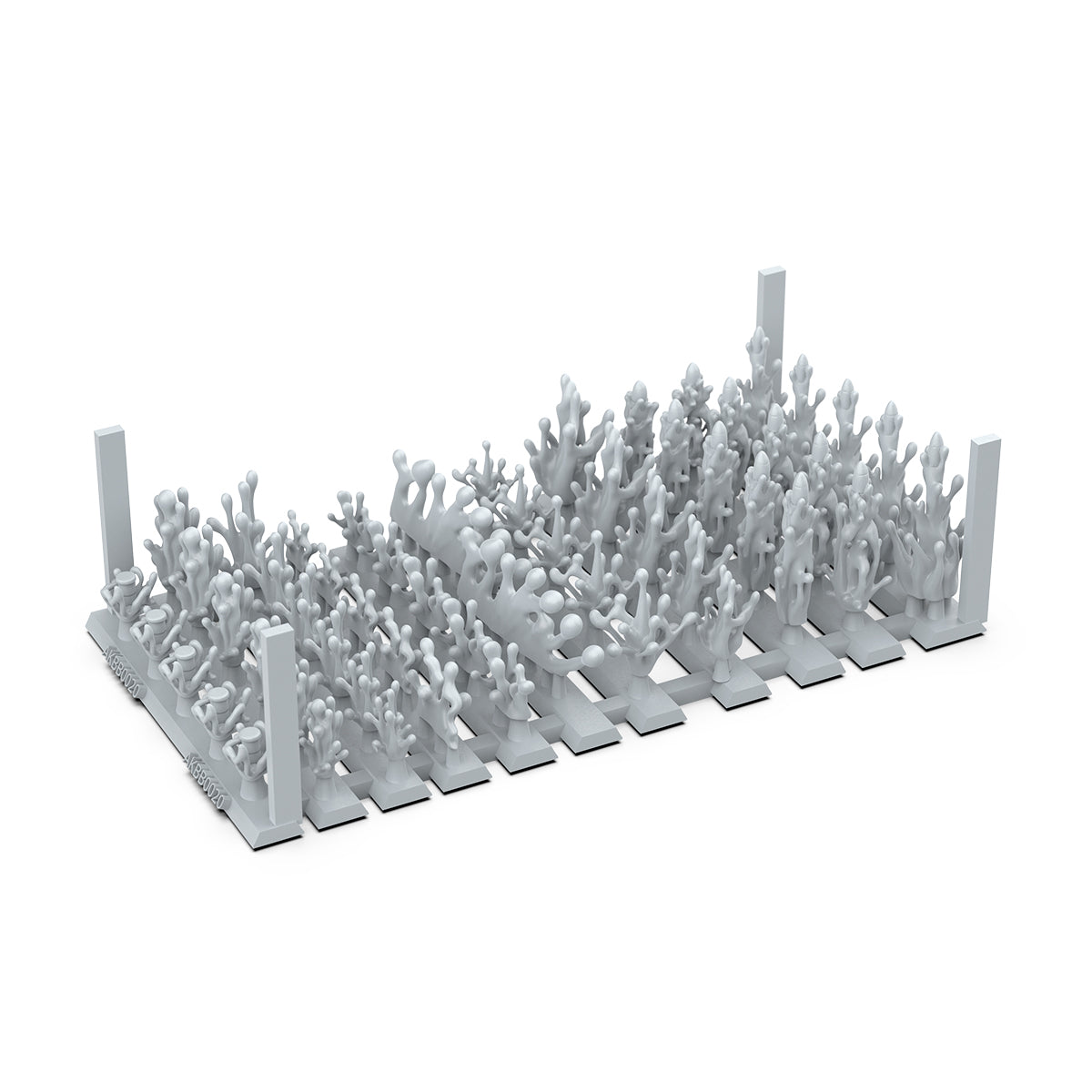 AK Interactive Blood FX - Basing Bits (54 Pieces)