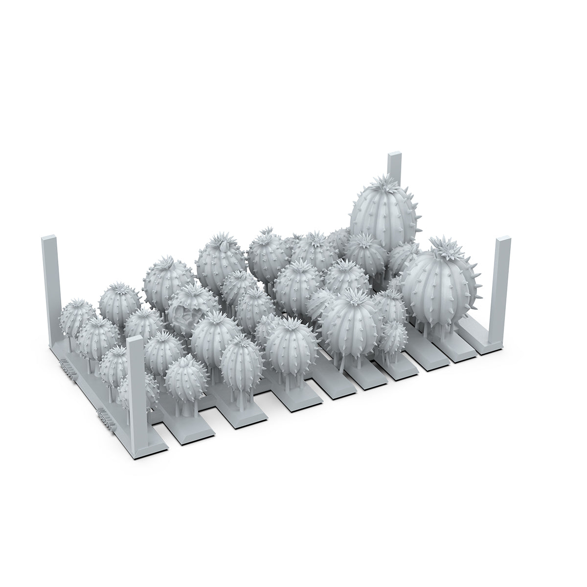AK Interactive Cactus Barrel - Basing Bits (20 Pieces)