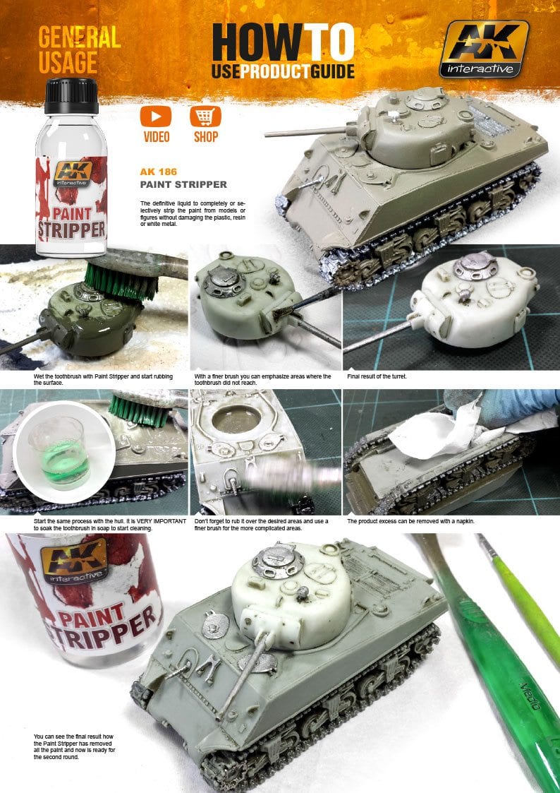 AK Interactive: Paint Stripper 100ml