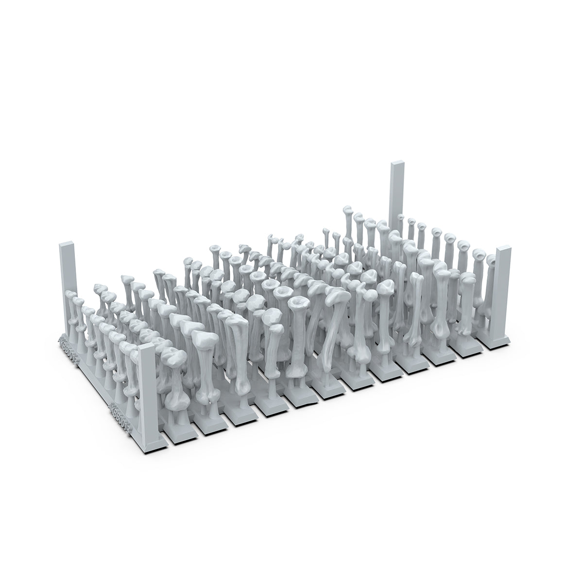 AK Interactive Human Bones - Basing Bits (120 Pieces)