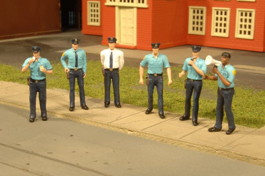 Bachman: Scene Scapes: Police Squad - HO Scale