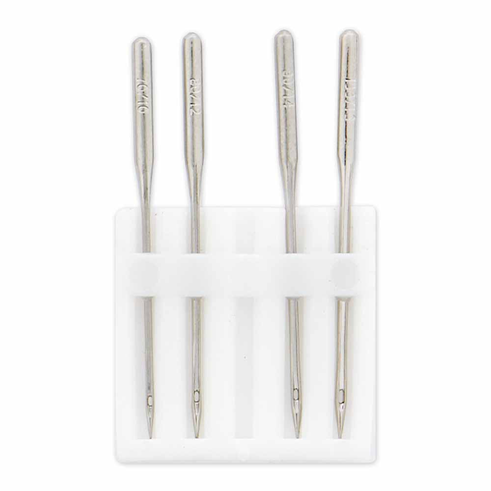 UNIQUE SEWING Sharps Needles Asst. 70/10,80/12,90/14,100/16 - 4 count