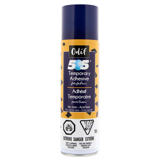 Odif 505 Temporary Quilt Basting Adhesive Fabric Spray - 156g