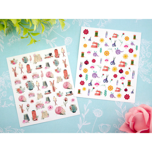 SEW TASTY Nail Decal Stickers