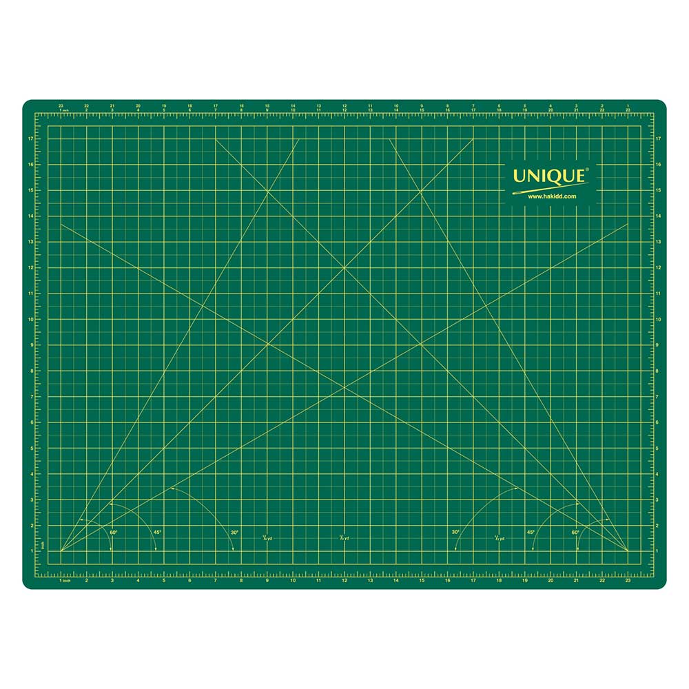 UNIQUE Double Sided Cutting Mat - 18″ x 24″ (45 x 60cm)