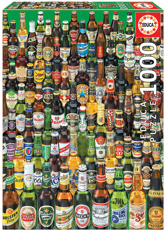 1000 pieces puzzle - Beers