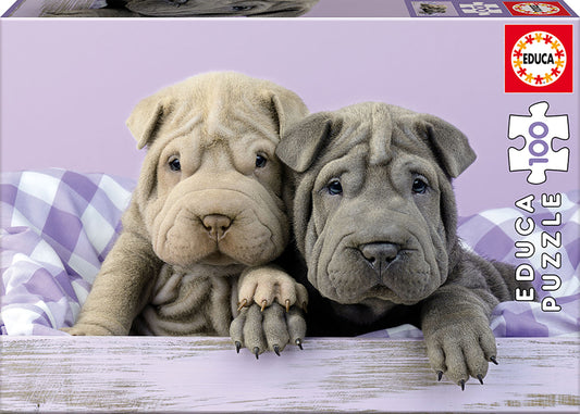 100 pieces puzzle - Too early to get up