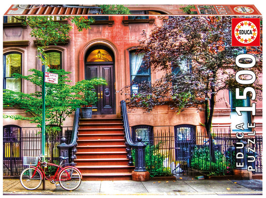 1500 pieces puzzle - Greenwich Village, New York