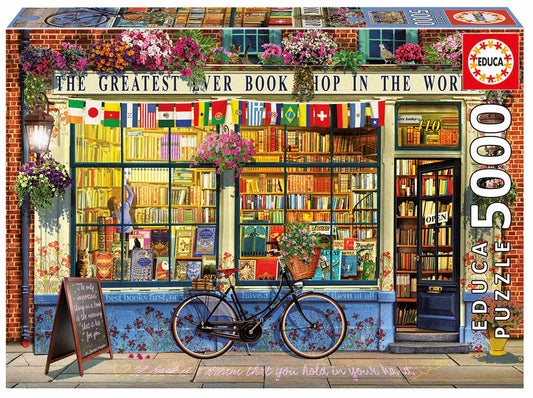 5000 pieces puzzle - Greatest Bookshop in the World