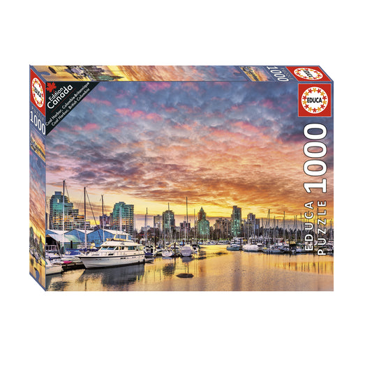 1000 pieces puzzle - Coal Harbor, British Columbia