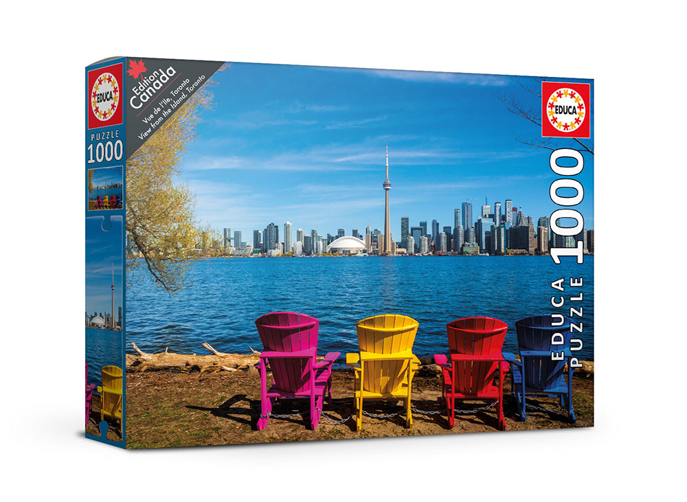 1000 pieces puzzle - View from the island, Toronto