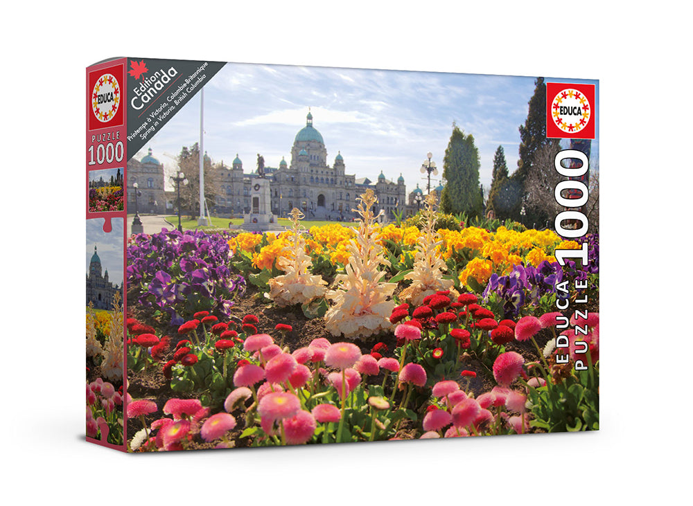 1000 pieces puzzle - Spring in Victoria, British Columbia