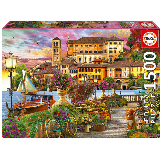 1500 pieces puzzle - Italian promenade