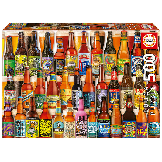 500 pieces puzzle - Craft beers