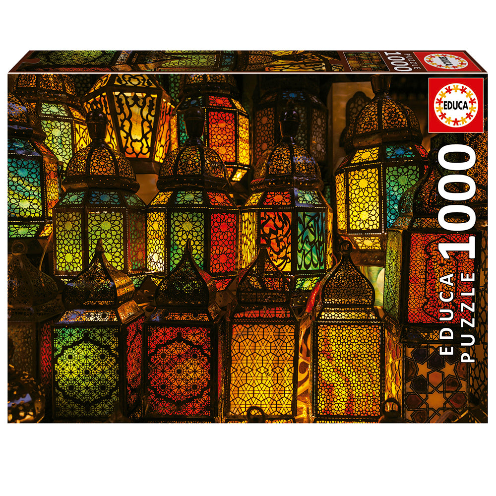 1000 pieces puzzle - Lantern Collage