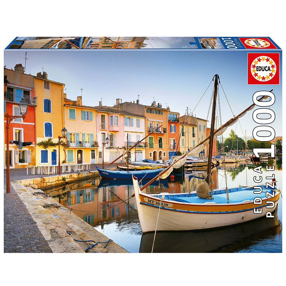 1000 pieces puzzle - Harbour in Martigues, Provence