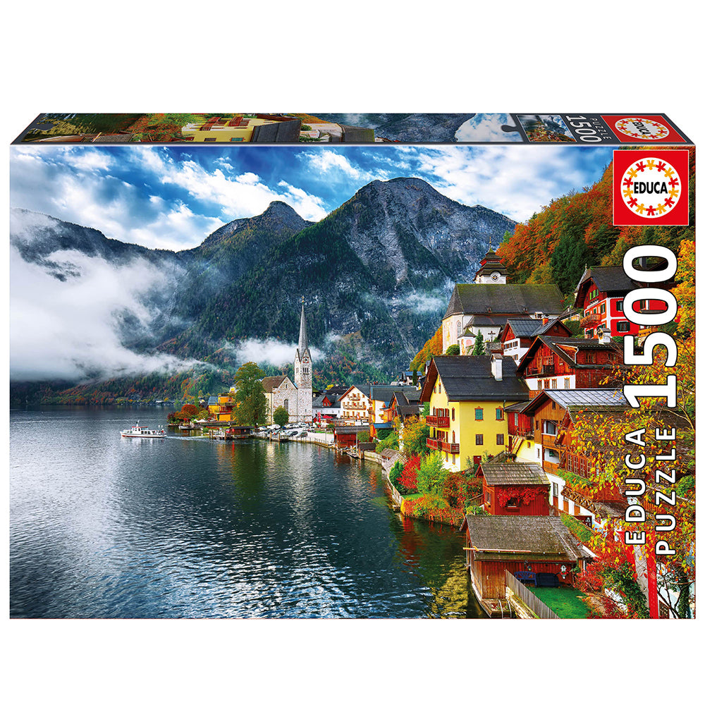 1500 pieces puzzle - Hallstadt, Austria