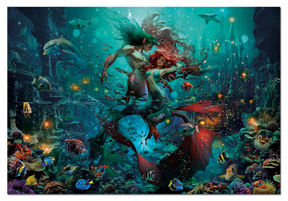 500 pieces puzzle - Atlantis