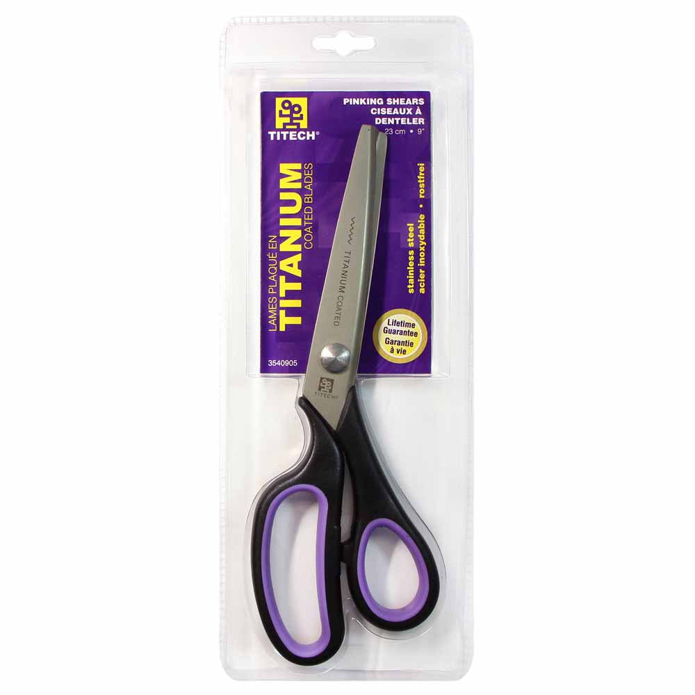 TITECH Pinking Shears - 9″ (22.9cm)