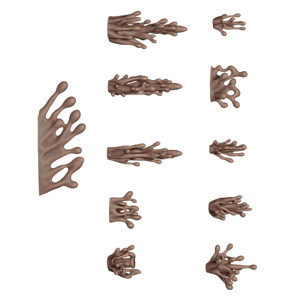 AK Interactive Blood FX - Basing Bits (54 Pieces)