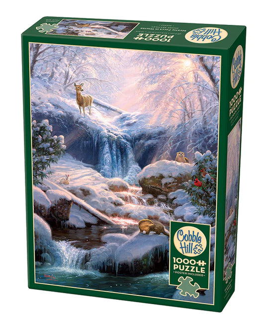 1000pc Puzzle Cobble Hill Mystic Falls in Winter
