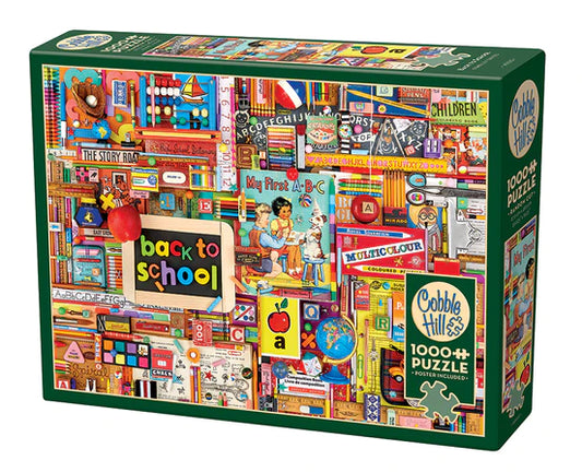 1000pc Puzzle Cobble Hill Back to School