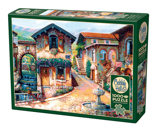 Fountain on the Square 1000pc puzzle Cobble Hill