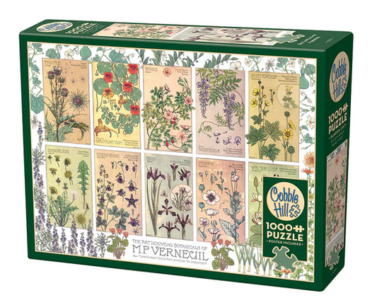 1000pc Puzzle Cobble Hill  Botanicals by Verneuil