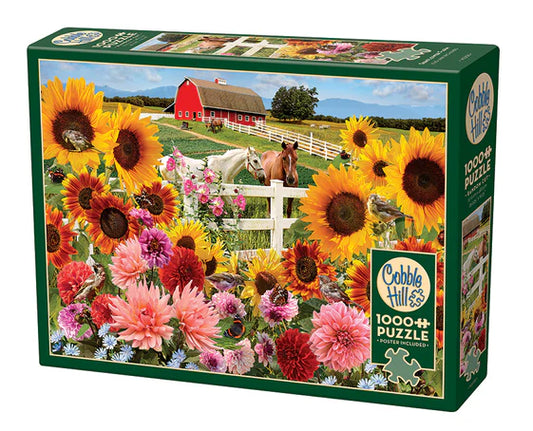 1000Pc Puzzle Sunflower Farm