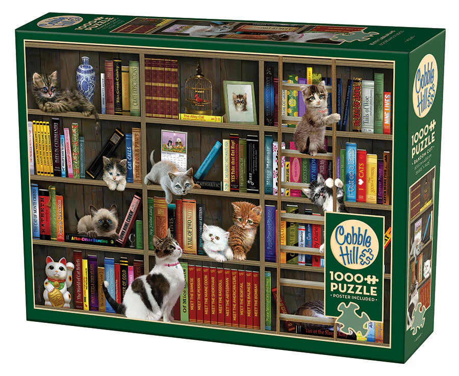 1000 Piece Kitty Librarians