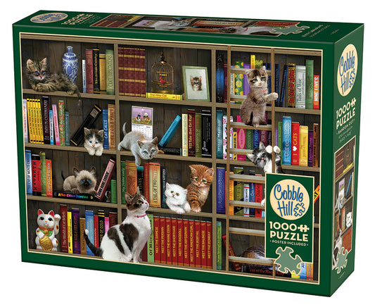 1000 Piece Kitty Librarians