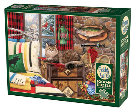 1000Pc Puzzle  Lodge Cat